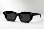 AVANT sunglasses, Black/Black, elevated 3/4 view