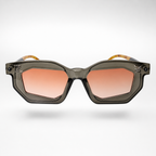 AVANT sunglasses, Charcoal Grey/Rose Gradient, studio front view