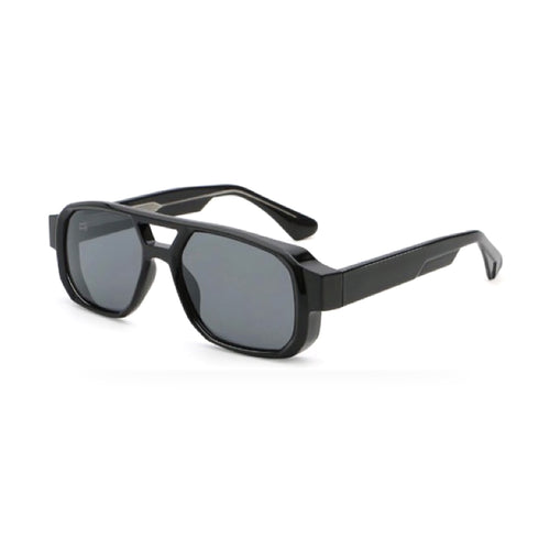 ZAYSHA CAPO sunglasses in Gloss Black