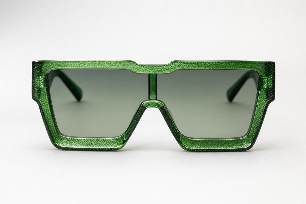 HALES TALE LIZARD GREEN/GREEN SMOKE studio front view