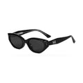 ZAYSHA STILETTO sunglasses in Black / Gray