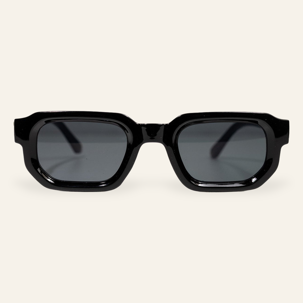 ZAYSHA SYZER sunglasses in BLACK, front view